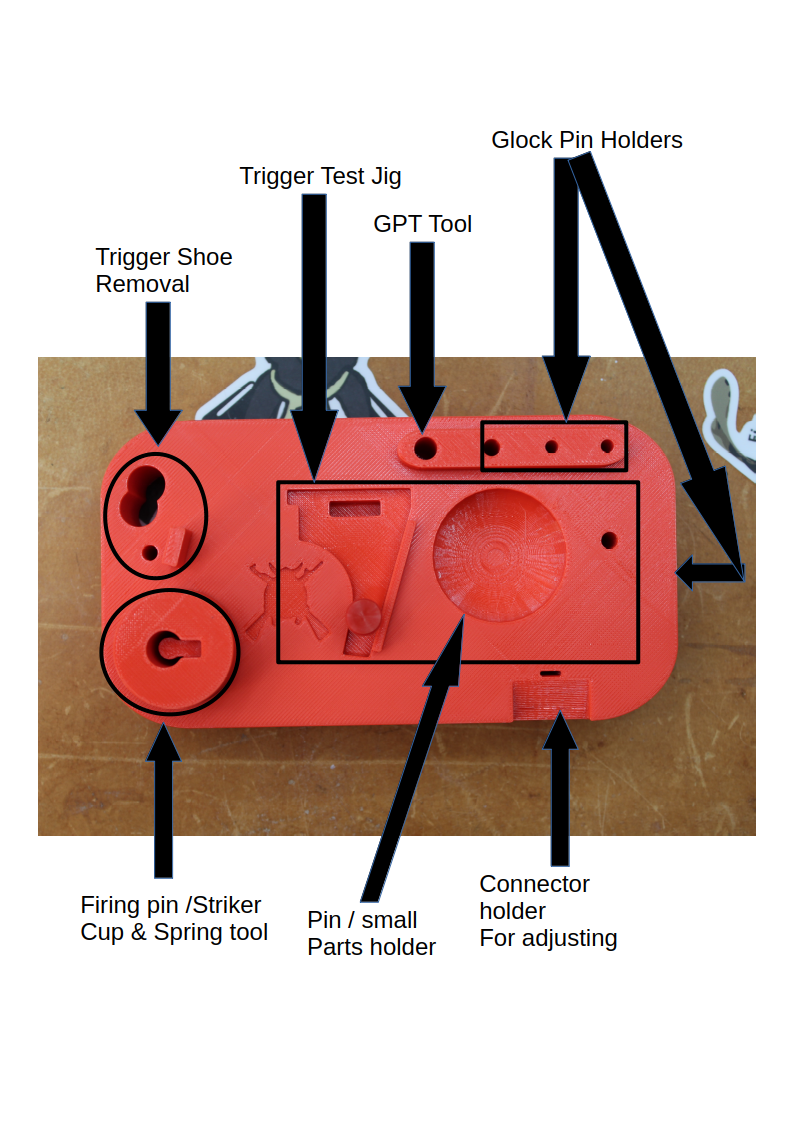Glocksmithing Block v2.0 - 3D Printed