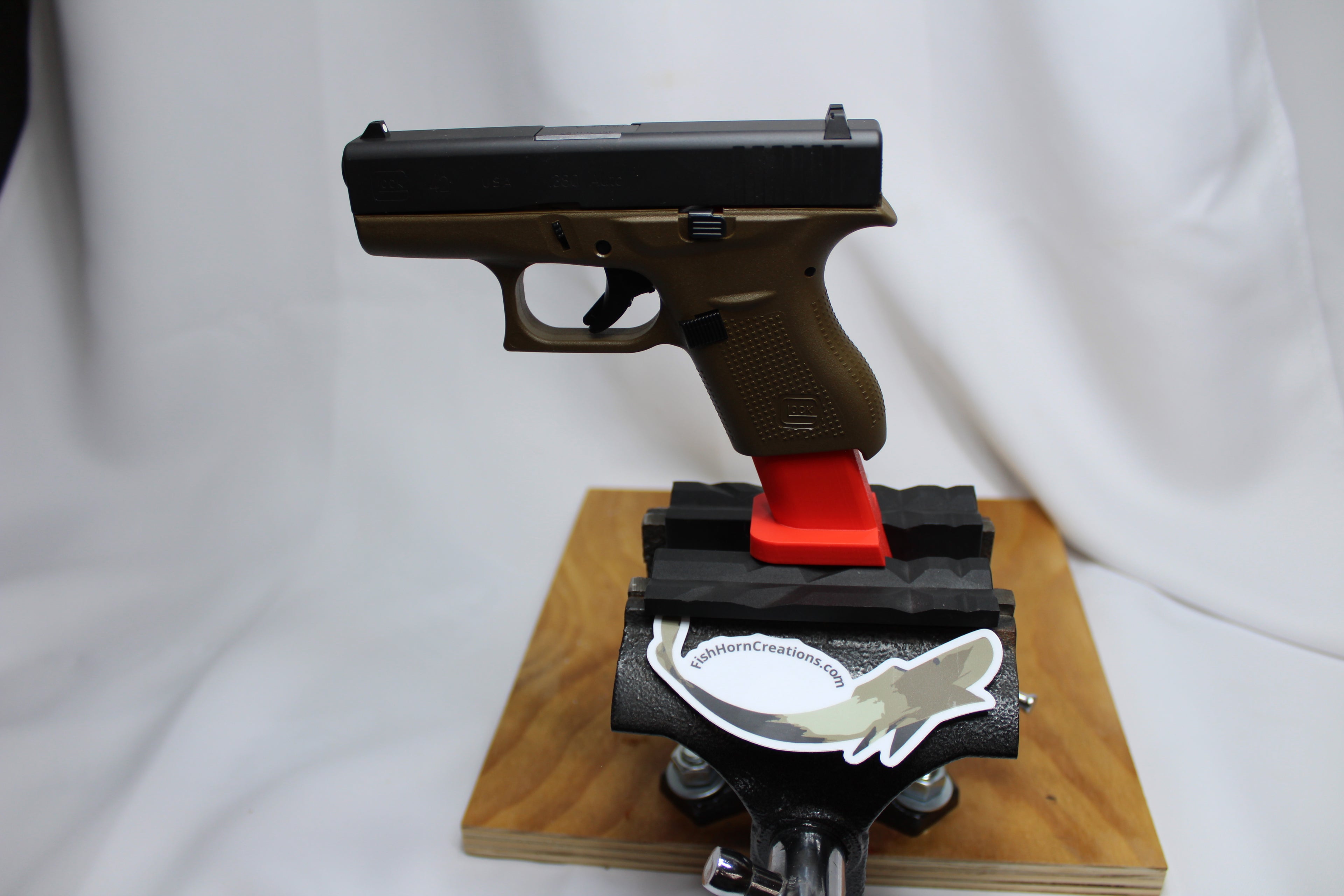 Glock 42 Vise Block - 3D Printed (Read Description)