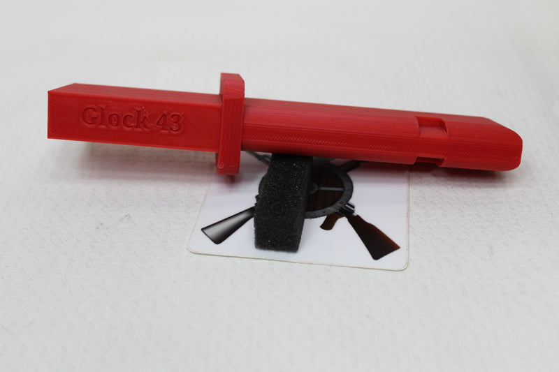 Glock 43 Vise Block Tool - 3D Printed - Non Marring