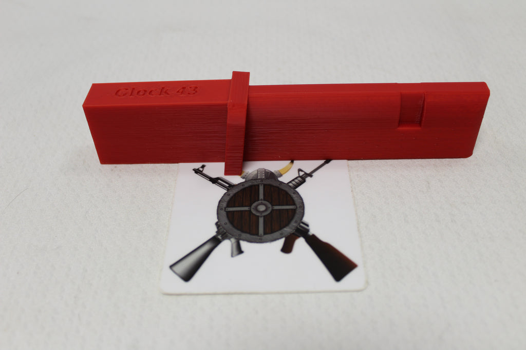 Glock 43 Vise Block Tool - 3D Printed - Non Marring