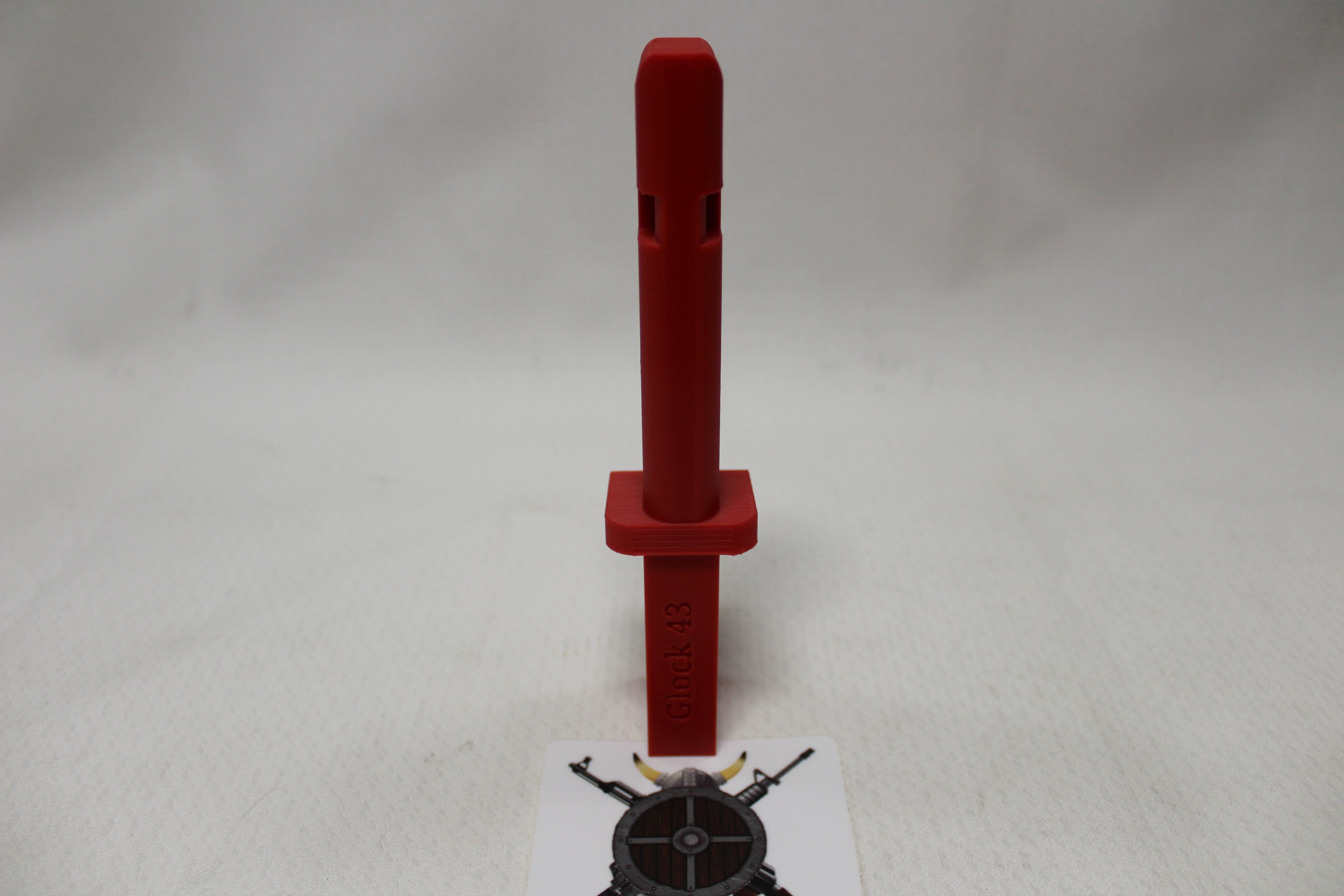 Glock 43, 43X, 48 Vise Slide Block for Gunsmiths 3D Printed Non-Marring