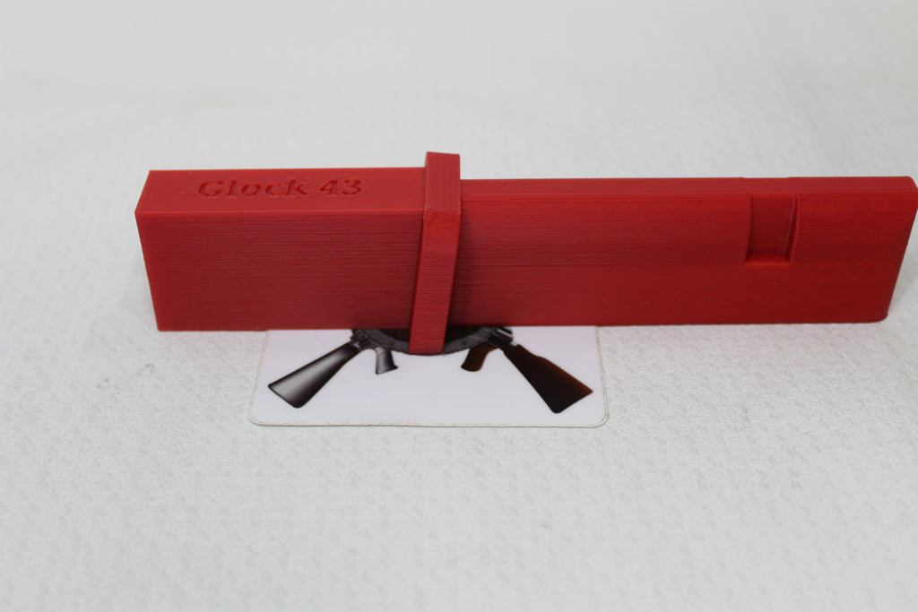 Glock 43 Vise Block Tool - 3D Printed - Non Marring