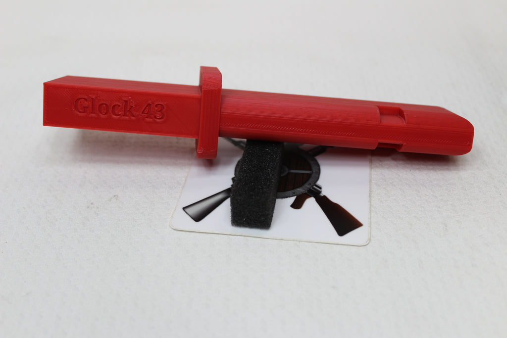 Glock 43, 43X, 48 Vise Slide Block for Gunsmiths 3D Printed Non-Marring