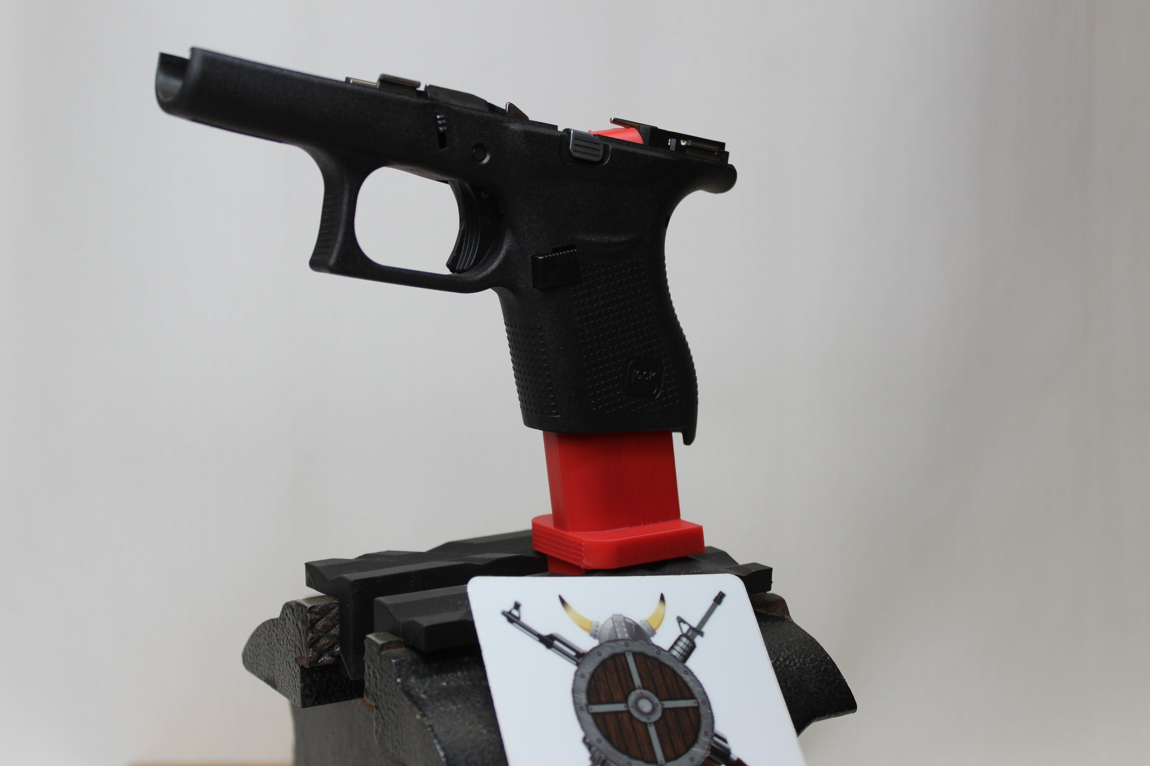 Glock 43, 43X, 48 Vise Slide Block for Gunsmiths 3D Printed Non-Marring