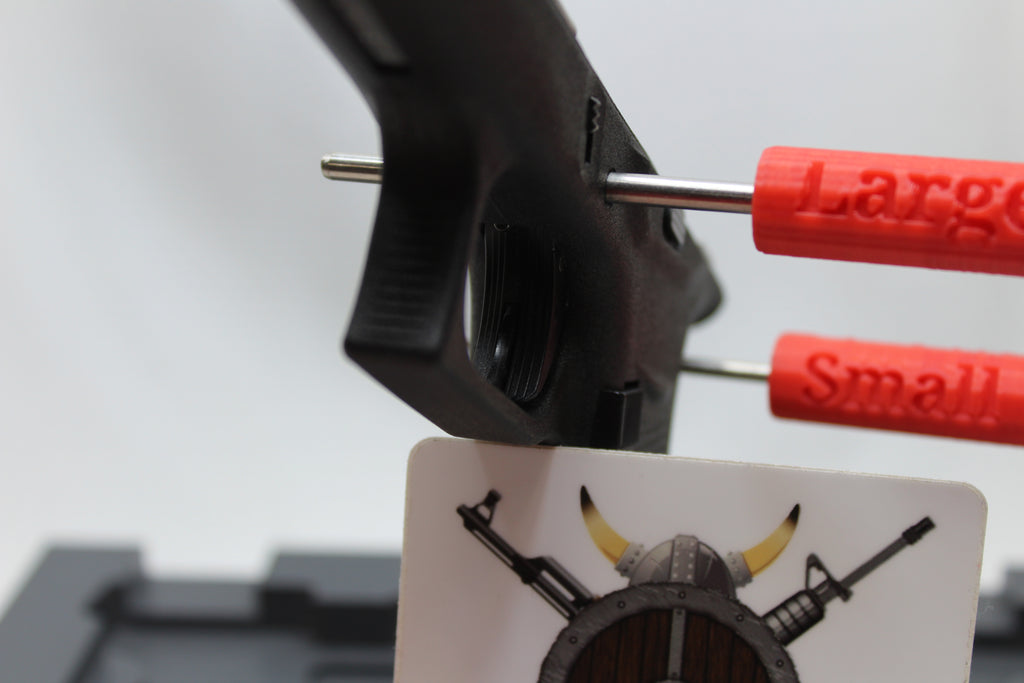 Glock Maintenance Pin Set - Includes 3 pins to work with all Glock generations