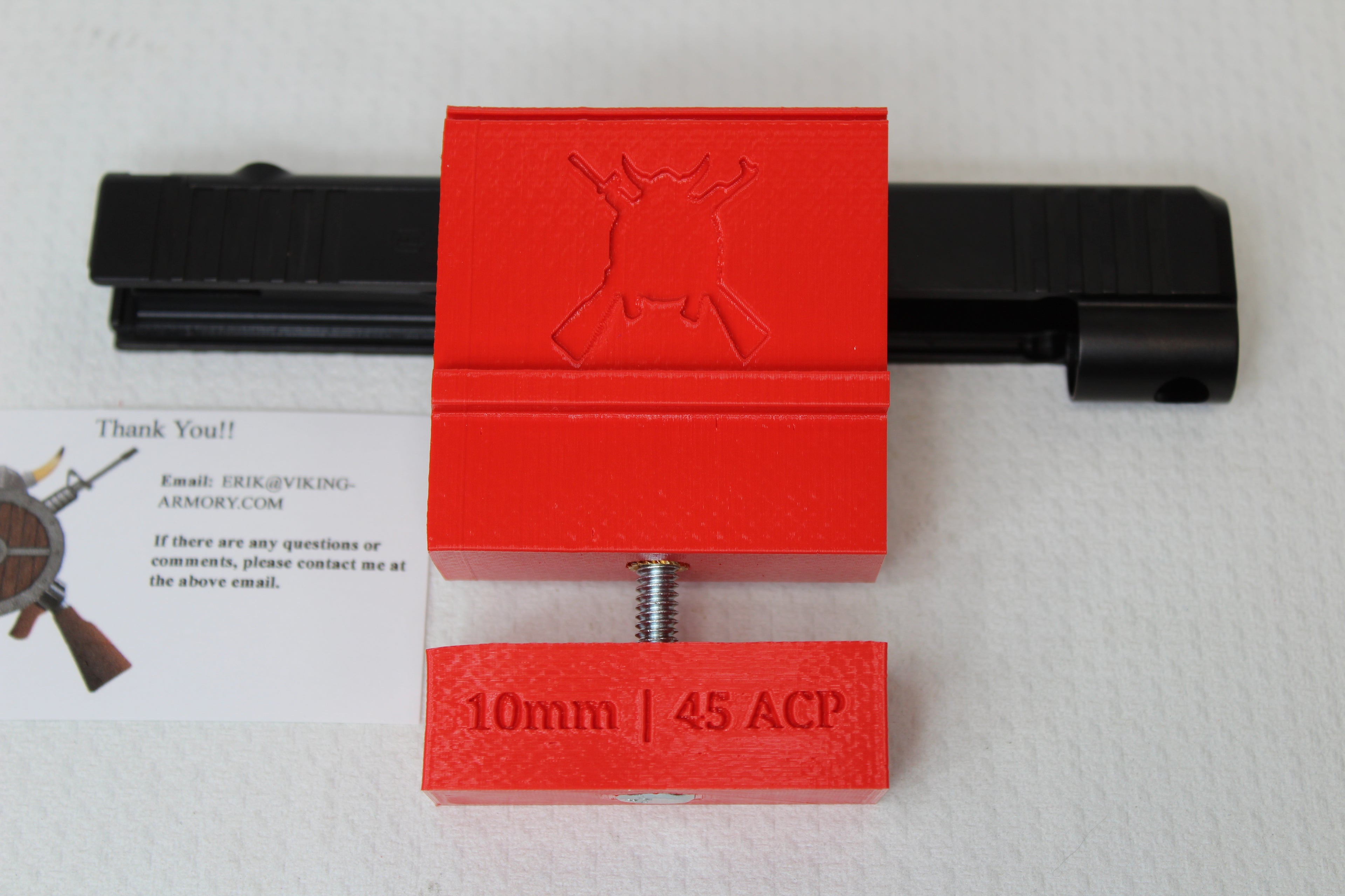 Glock 45/10mm Slide Vise - 3D Printed (Read description)