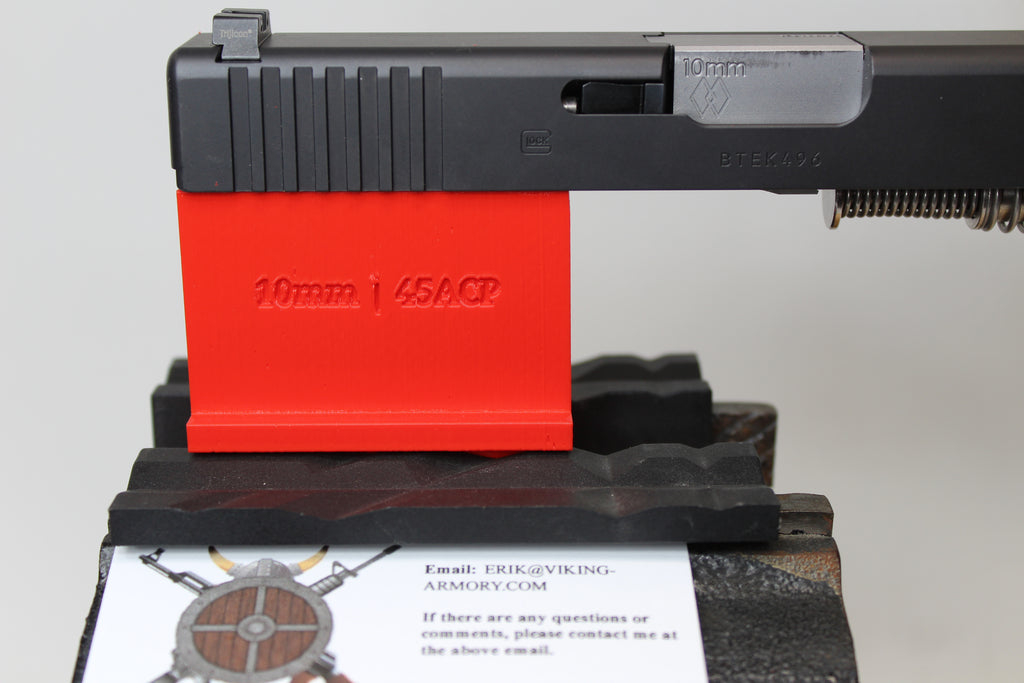 Glock 45/10mm Slide Vise - 3D Printed (Read description)