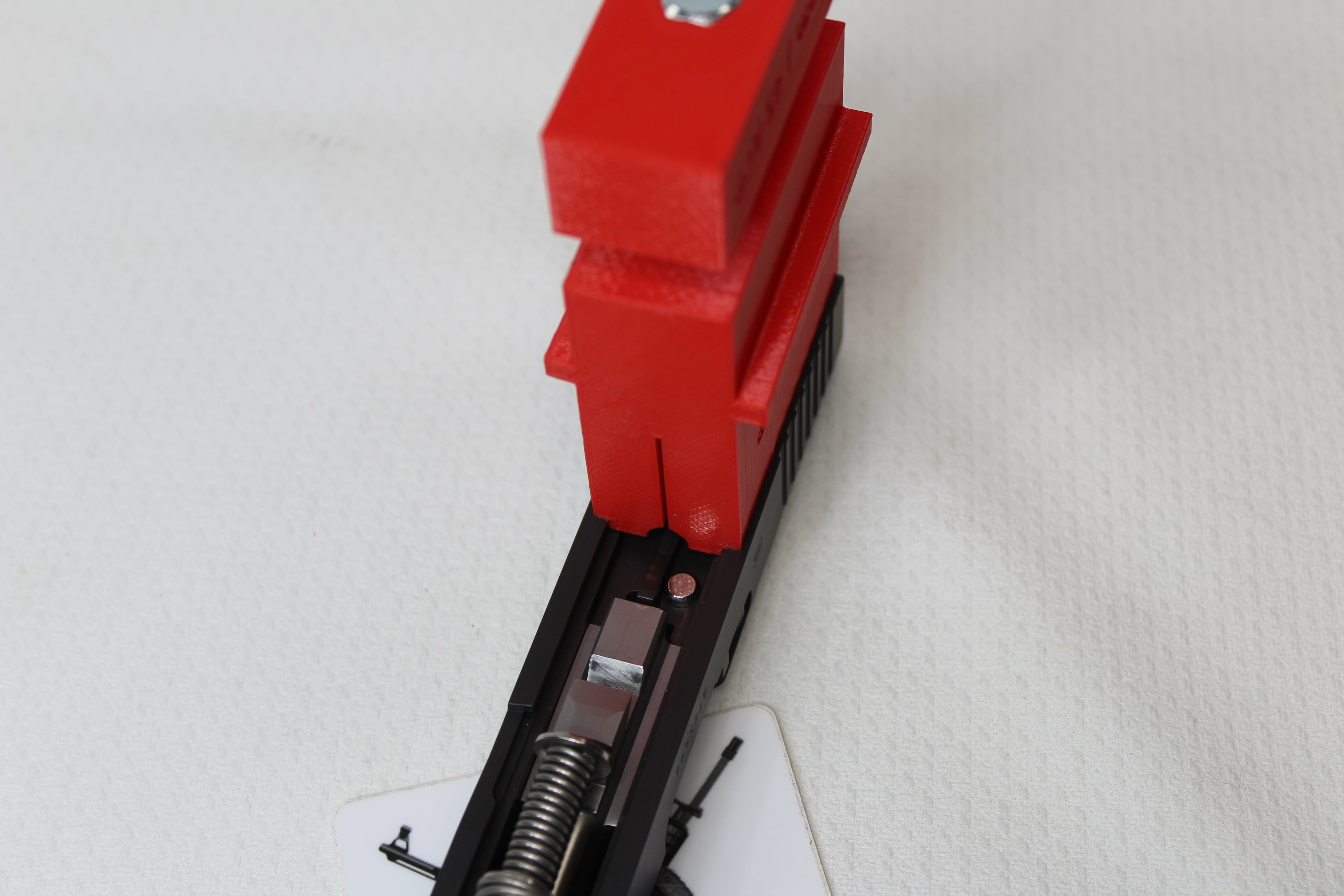 Glock 45/10mm Slide Vise - 3D Printed (Read description)
