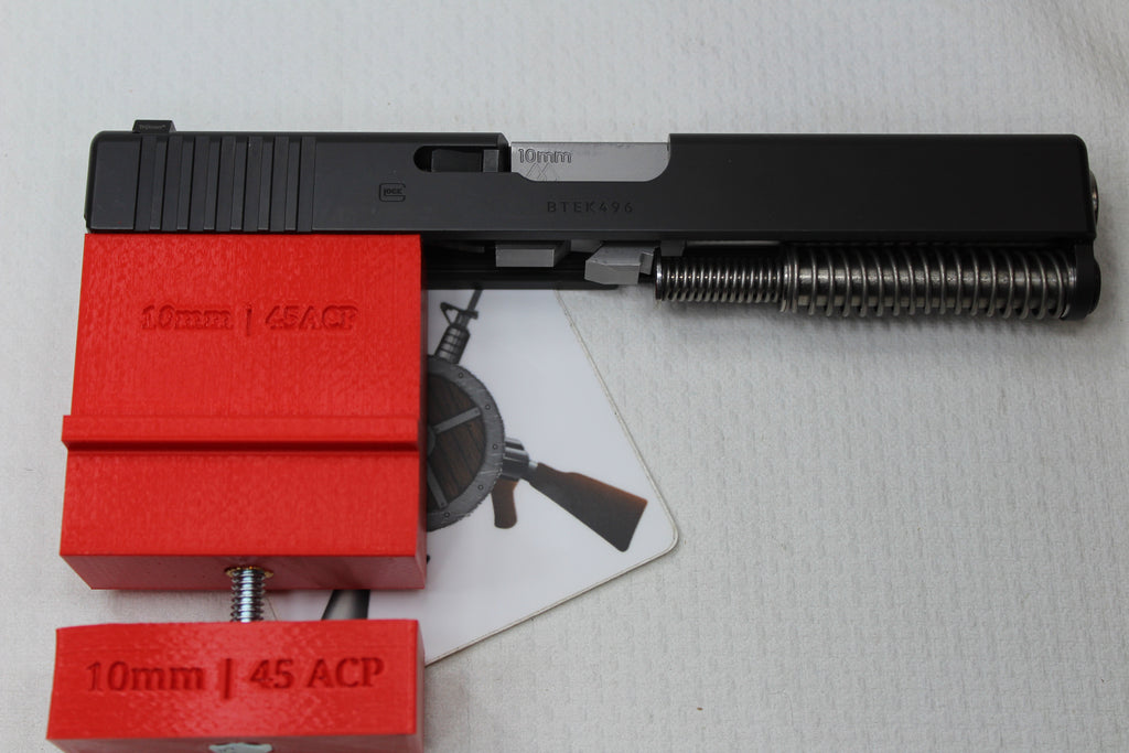 Glock 45/10mm Slide Vise - 3D Printed (Read description)