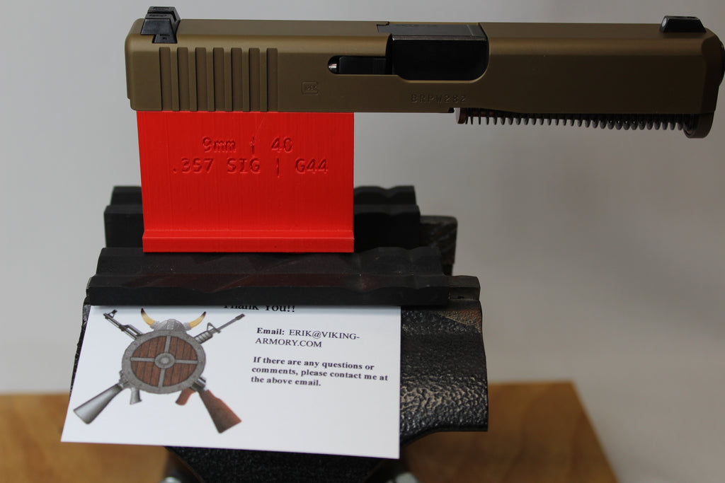 Glock 19 | 17 | 22 and more! Slide Vise Block - 3D Printed