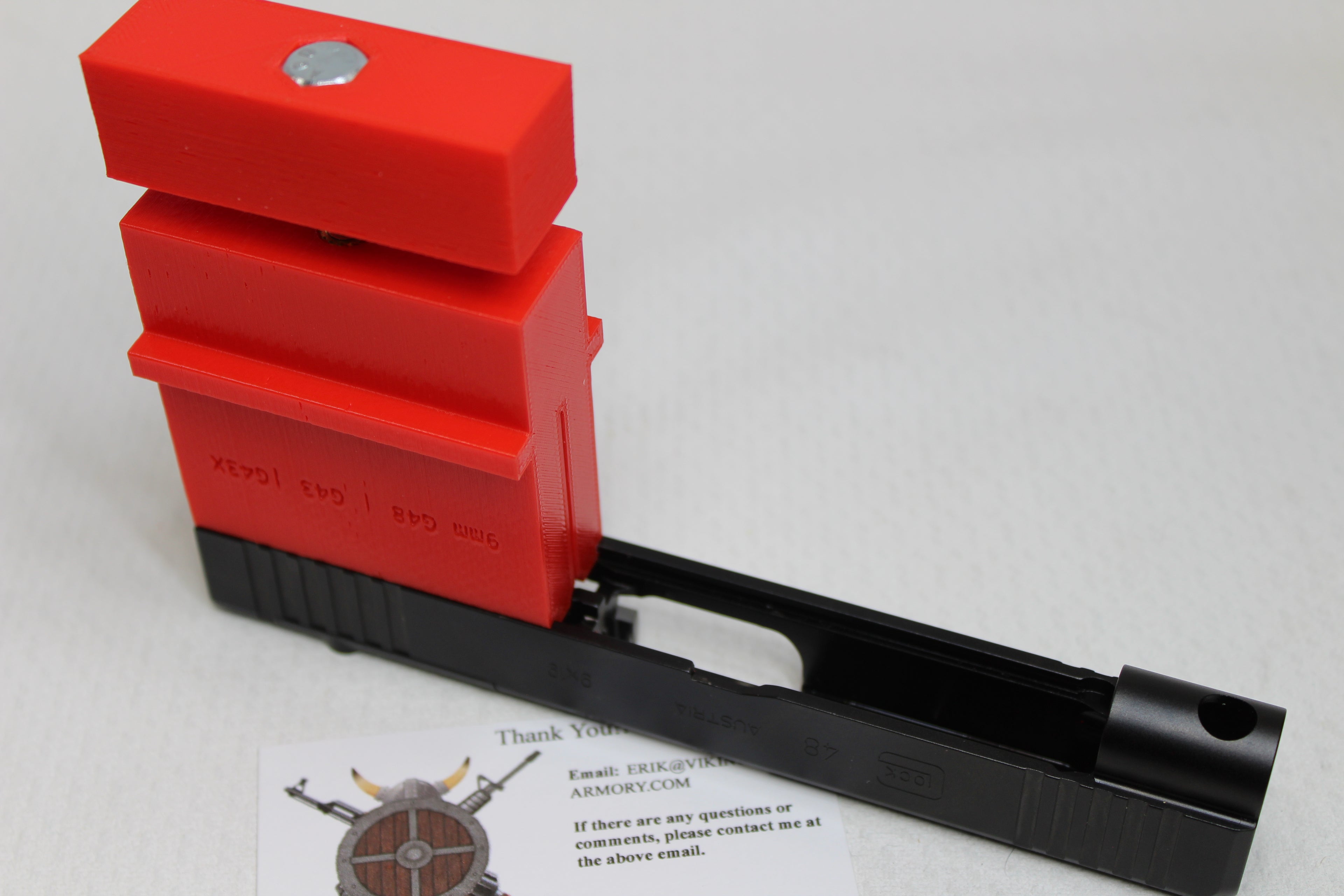 Glock 43x/48 Slide Vise - 3D Printed (Read Description)