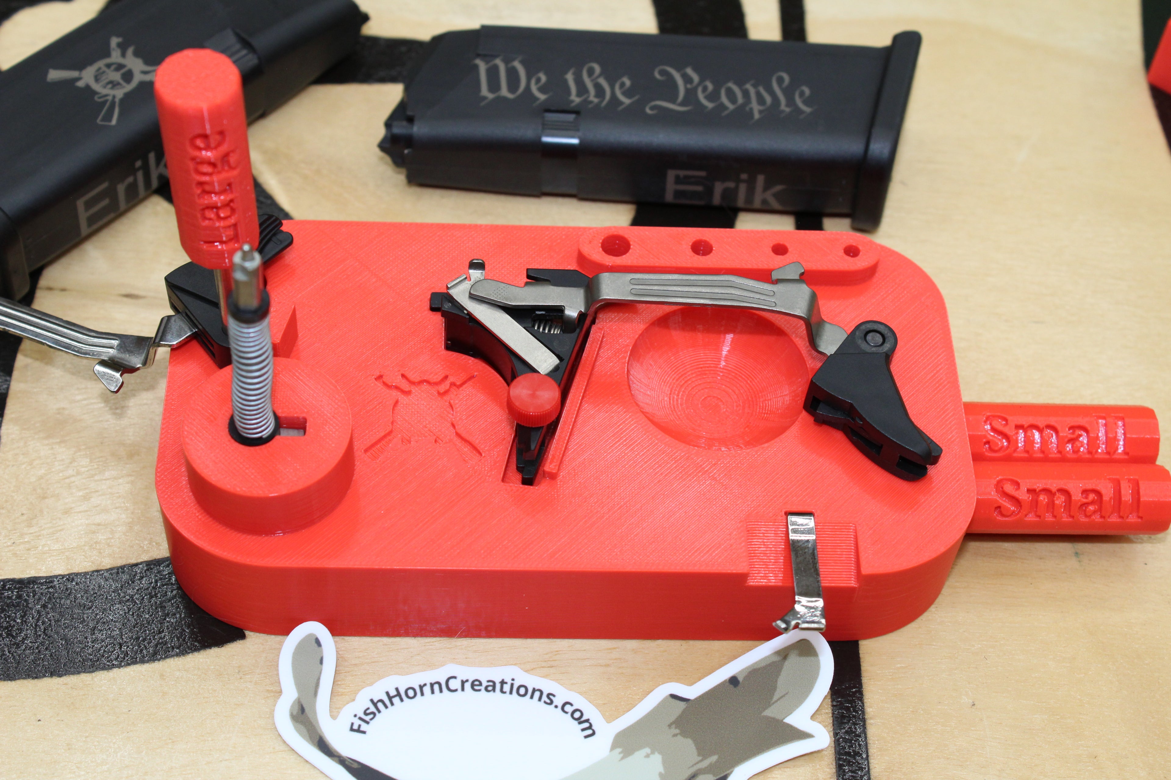 Glocksmithing Block v2.0 - 3D Printed