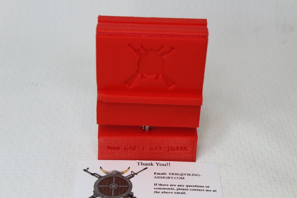 Glock 19 | 17 | 22 and more! Slide Vise Block - 3D Printed