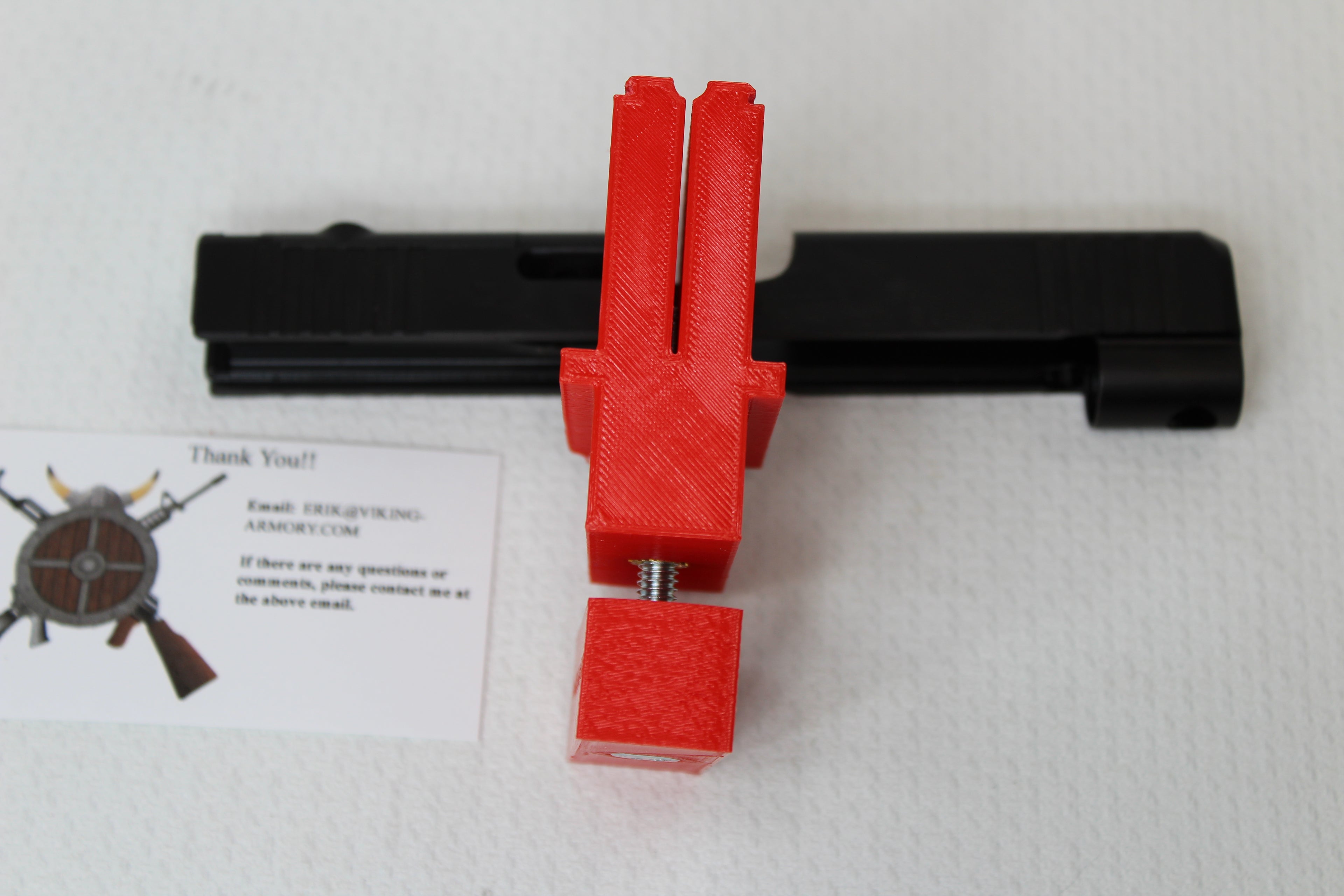 Glock 19 | 17 | 22 and more! Slide Vise Block - 3D Printed