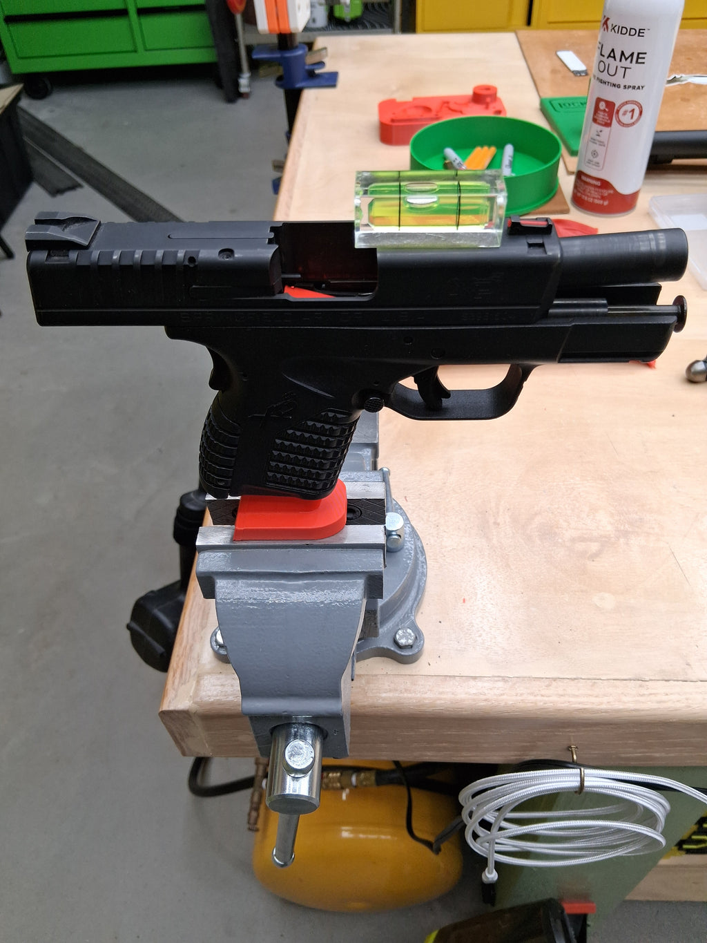 Springfield XDs 9mm Vise Block - 3D Print - Built To Last!