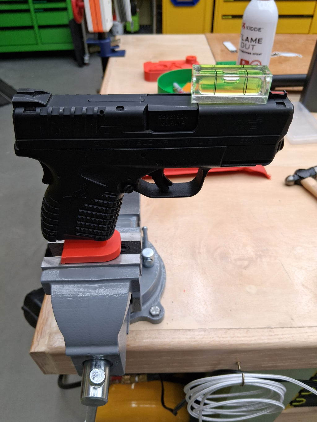 Springfield XDs 9mm Vise Block - 3D Print - Built To Last!